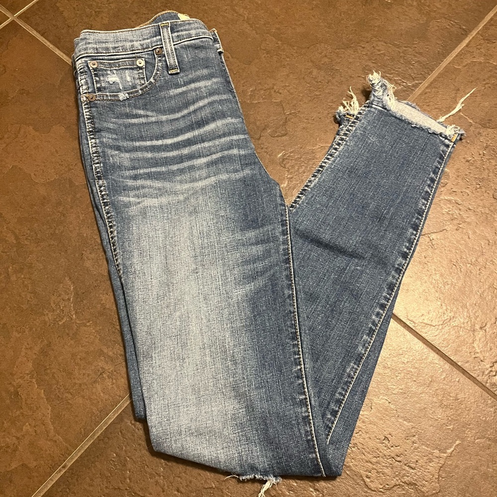 Madewell Distressed Skinny Jeans